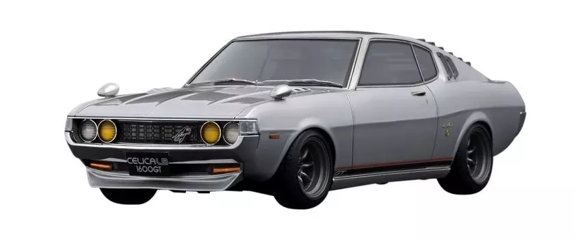модель зажигания Toyota Celica 1600GT LB Silver готовое изделие IG2603 1/18 (ТА27)