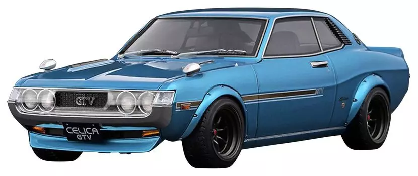 Модель зажигания Toyota Celica 1600GTV светло-голубой металлик Готовый продукт IG3686 1/18 (ТА22)