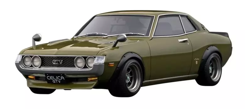 Модель зажигания Toyota Celica 1600GTV Зеленый готовый продукт IG2596 1/18 (ТА22)