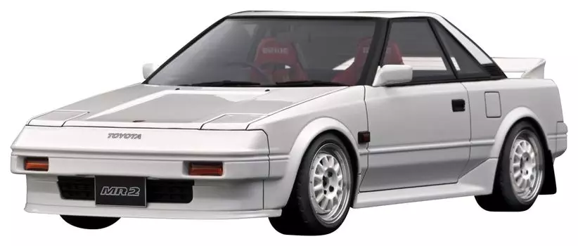модель зажигания Toyota MR2 Белый готовый продукт 1/18 (Осенняя осень 11)