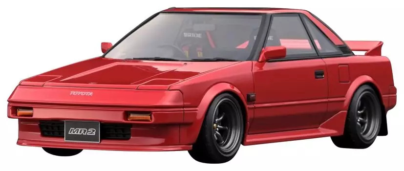 модель зажигания Toyota MR2 Красный готовый продукт 1/18 (Осенняя осень 11)