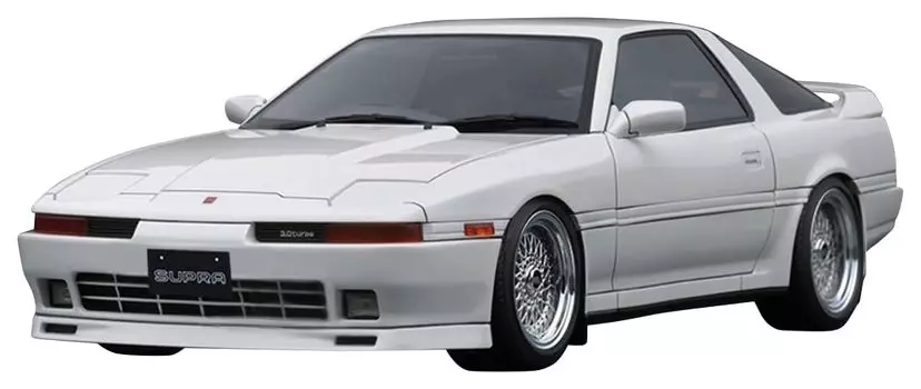 Модель зажигания Toyota Supra LIMITED Белый готовый продукт 1/18 3.0GT (МА70)