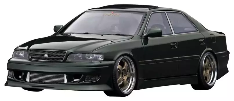 Модель зажигания VERTEX JZX100 Chaser Green Metallic готовое изделие 1/18