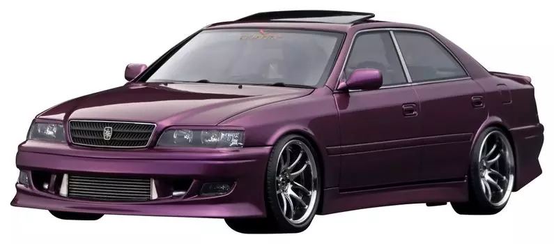 Модель зажигания VERTEX JZX100 Chaser Purple Metallic готовое изделие 1/18