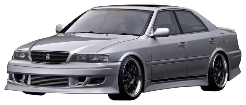 Модель зажигания VERTEX JZX100 Chaser Silver, готовое изделие 1/18