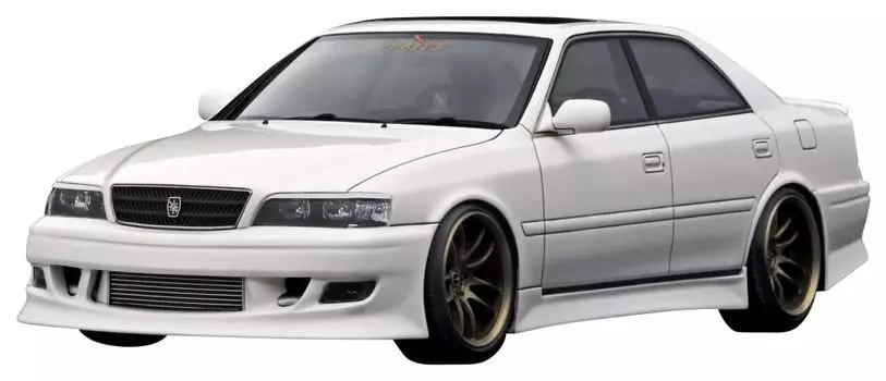 модель зажигания VERTEX JZX100 Chaser White готовое изделие 1/18