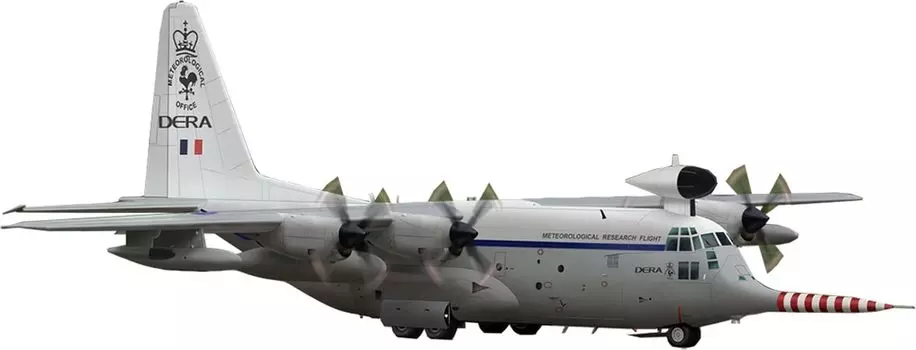 Модели Bit British W2 Hercules Weather Observer Snoopy Пластиковая модель MVS14004 1/144 C-130K (Бренд СОВА-М)