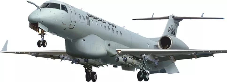 Модели Bit Embraer Marine Reconnaissance Aircraft Пластиковая модель MVS72054 1/72 EMB-145MP/ASW (П-99) (Бренд СОВА-М)