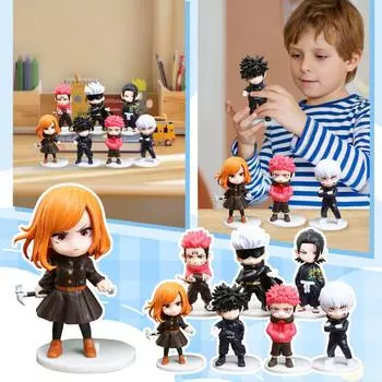 Модели фигурок персонажей аниме-периферии, модели фигурок автомобилей для креативного декора One Size
