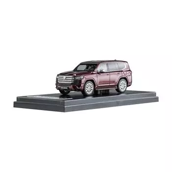 МОДЕЛИ LCD 1/64 toyota LC300-GR SPORT (красный) Готовый продукт