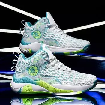 Модели осени 2025 года, тренировочные кроссовки для детей среднего и старшего возраста, спортивная обувь для молодежи, кроссовки для мальчиков, баскетбольные кроссовки больших размеров 39