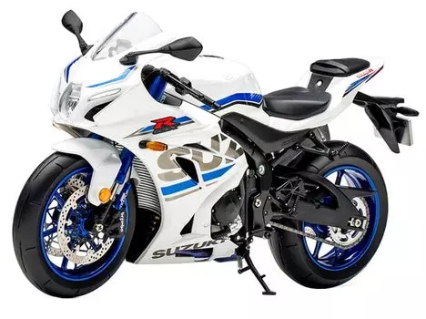 МОДЕЛИ С ЖК-ДИСПЛЕЕМ Suzuki 1000R ABS Белый Готовый продукт 1/12 GSX-R (2020)