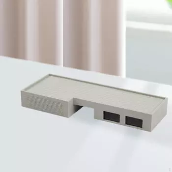 Модели железнодорожных зданий 1/150 масштаба N Поезда Коммерческое здание для ландшафта 11.5x4.5x1.5cm