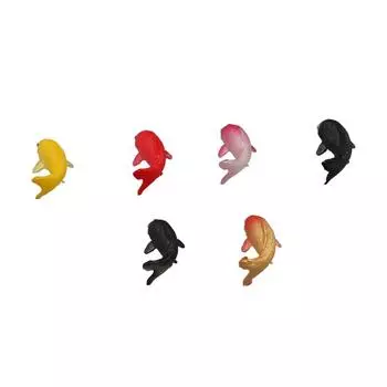 Модели золотых рыбок ручной работы Миниатюрные рыбки Красивые украшения для аквариума Игровой реквизит L