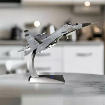 Моделирование 1:72 SU 30 Модель истребителя Дисплей Сувенирный Орнамент с Подставкой