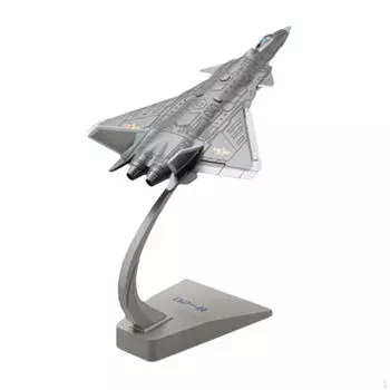 Моделирование 1:84 Модель самолета Истребитель Детские игрушки Украшение с подставкой для бара