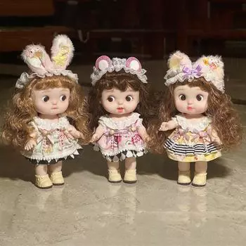 Моделирование 28 см забавная кукла с несколькими шарнирами милая пухлая кукла игрушка детская игрушка для девочек style 1