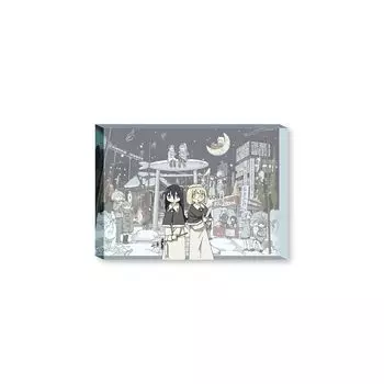 Моделирование Акихабары 2025 года, недавно нарисованный акриловый куб