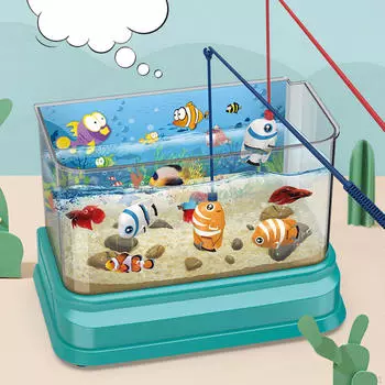 Моделирование электрического аквариума Развивающие игрушки Маленький аквариум для малышей