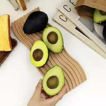 Моделирование Авокадо Тост Модель Еда Фото Реквизит Украшения Завтрака Модель Витрины Ресторана Декоративные Украшения