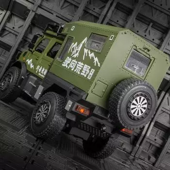 Моделирование большого путешествия RV сплава модель кемпер акустооптический ударопрочный игрушечный автомобиль жёлтый