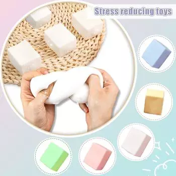 Моделирование декомпрессии Нежный тофу Пинчл Декомпрессионные игрушки Пинчл Декомпрессионные игрушки Медленные креативные игрушки One Size