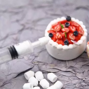 Моделирование Крем Почва Украшения Рот Diy Миниатюрные Торты Инструменты Глина Еда Игра as the picture