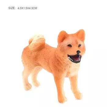 Моделирование Мини Собаки Животные Модель Микро Фигурка Фея Сад Украшения Торт Топперы Игрушка Детский Подарок Кукольный Домик Аксессуары Golden retriever