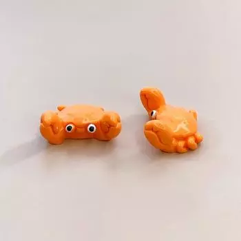 Моделирование Миниатюризация Милый Красочный Аквариум Маленький Краб Мини Смола Аквариум Украшения Аксессуары Украшение Рабочего Стола фиолетовый