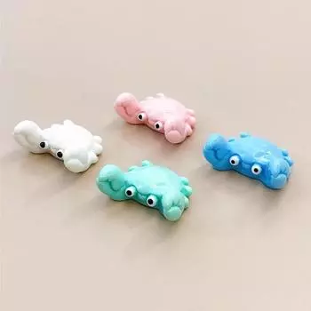 Моделирование Миниатюризация Милый Красочный Аквариум Маленький Краб Мини Смола Аквариум Украшения Аксессуары Украшение Рабочего Стола фиолетовый