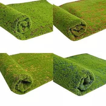 Моделирование Мох Газон Мох Зелень Долговечное и долговечное украшение окна