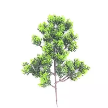 Моделирование одиночной красивой ветки сосны, фруктовой ветки кипариса, ветки сосновых иголок, проекта Wukesong, соответствующего списка растений