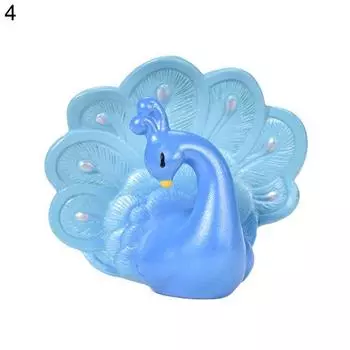 Моделирование Павлина Микро Украшения Смола Пейзаж DIY Бонсай Животные Ремесла 1