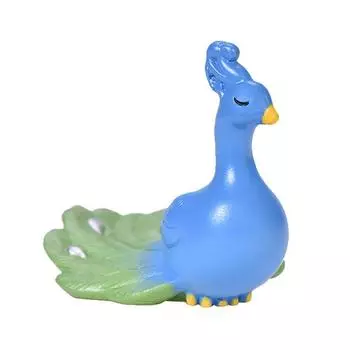 Моделирование Павлина Микро Украшения Смола Пейзаж DIY Бонсай Животные Ремесла 1