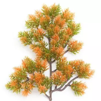 Моделирование растений, одиночная ветка, 29 вилчатая кипарисовая сосна, ветка сосны, зеленое растение, пластиковый цветок, горшечное растение, недвижимость, ландшафтный дизайн отеля