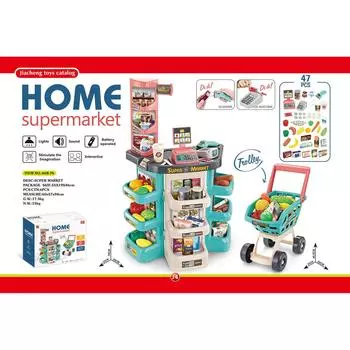 Моделирование Супермаркет Игрушки Головоломка Обучающая Касса Игровой Дом Игрушки для Детей Малышей