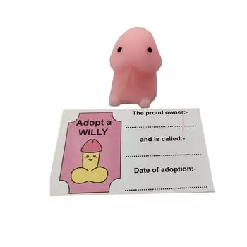 Моделирование усыновления Little Ding Ding Decompression Fun Поздравительная открытка One Size