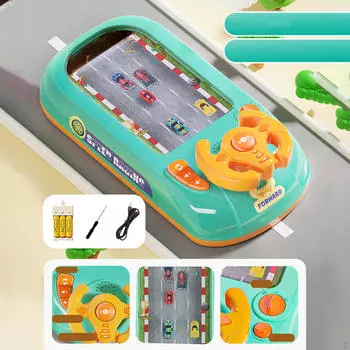 Моделирование вождения рулевого колеса игрушки автомобиль игрушка,образовательная игрушка,музыкальная синий