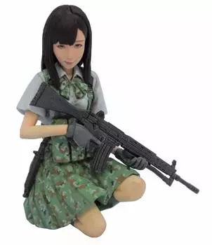 Modelium 1/35 LittleArmory Фигурка серии Эна Тоёсаки (Настоящая версия головы) Комплект смолы T19LA35-002M