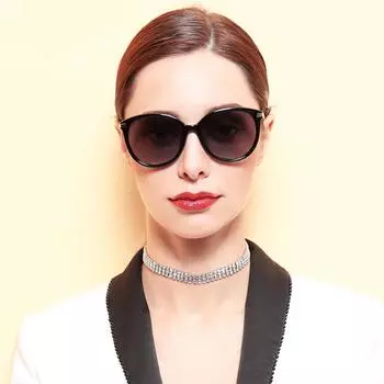 Models of Fashion Women s Sunglasses Simple Retro Small Round Frame Glasses Anti-ultraviolet Sun Glasses UV400
