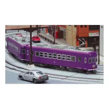 MODEMO N gauge NT142 Keifuku Electric Railway Mobo 101 Type Kei Purple Painted Car No. 101 (Дополнительный вагон Т)