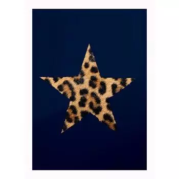 Modern And Fashionable Leopard Print Pattern And Billiards Art Poster Canvas Printing Living Room Bedroom Home Decoration Gift 21cm30cm NoFrame