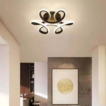 Modern LED Ceiling Lamp For Bedroom Corridor Cloakroom Aisle Balcony Ceiling Lights Indoor Decoration Lighting Fixture Lustre Warm White