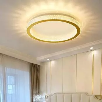 Modern LED Ceiling Light For Bedroom Living Dining Room Study Hotel Hall Luster Chandelier Home Decoratioan Lighting Fixture Warm White