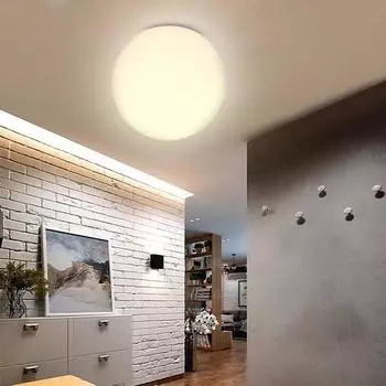 Modern LED ceiling light Glass White Ball wall lamp Minimalist bathroom Balcony Bedroom Entrance Light fixture Indoor lighting Without bulb