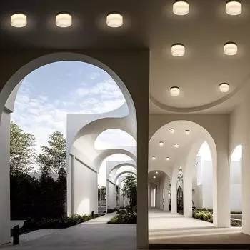 Modern LED Wall Lamp Living Room Amber Jelly Decor Wall Sconces Corridor Study Dining Room Round Glass Lighting Home Decoration warm light