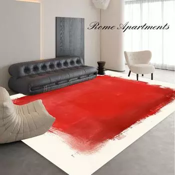 Современный легкий роскошный ковер, моющийся, коврик для гардеробной, большой, для гостиной, декоративный, домашний ковер, комфортный, нескользящий, для спальни 60x90cm 23.6x35.4in