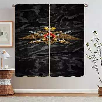 Modern Living Room Curtains 2024 Luxury Bathroom Curtain for Quarto Customs Free Shipping Products Blackout Curtain 100% Shades W50xH70cmx2pcs-CL