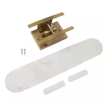 Modern Marble Wall Sconces G4 Base Frosted LED Wall Mount Lamp Decoration for Living Room Corridor