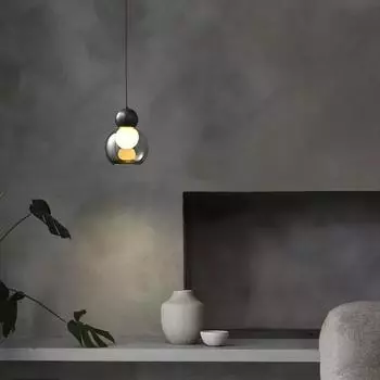 Modern Minimalist All-copper Light Luxury Bedroom Bedside Home Decoration Living Room Sofa TV Background Wall LED Chandelier E27 without light source